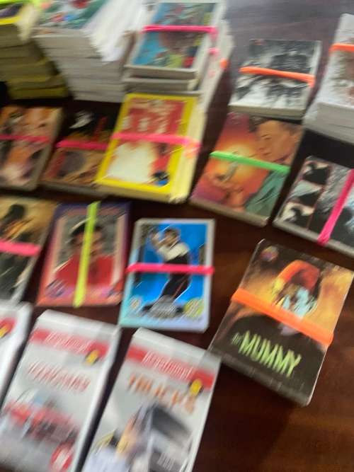 LARGE COLLECTION VARIOUS OLD TRADING CARDS - ALL FOR ONE BID - AS ON PICS -