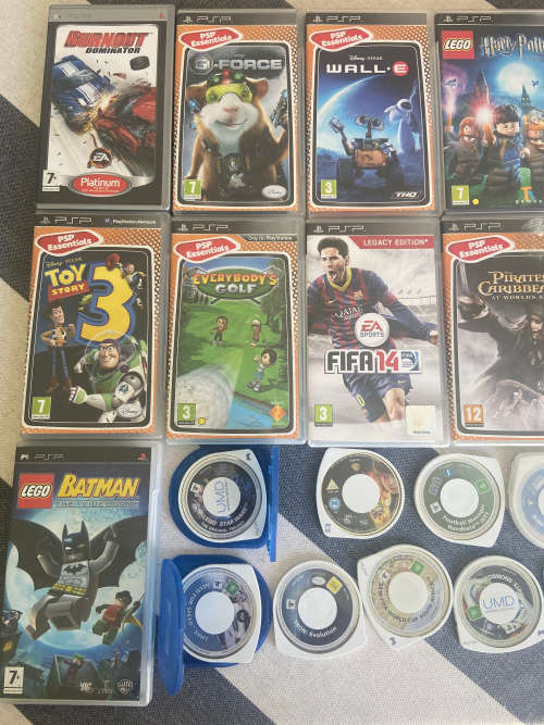25 PSP GAMES ALL FOR ONE BID !!!!!!