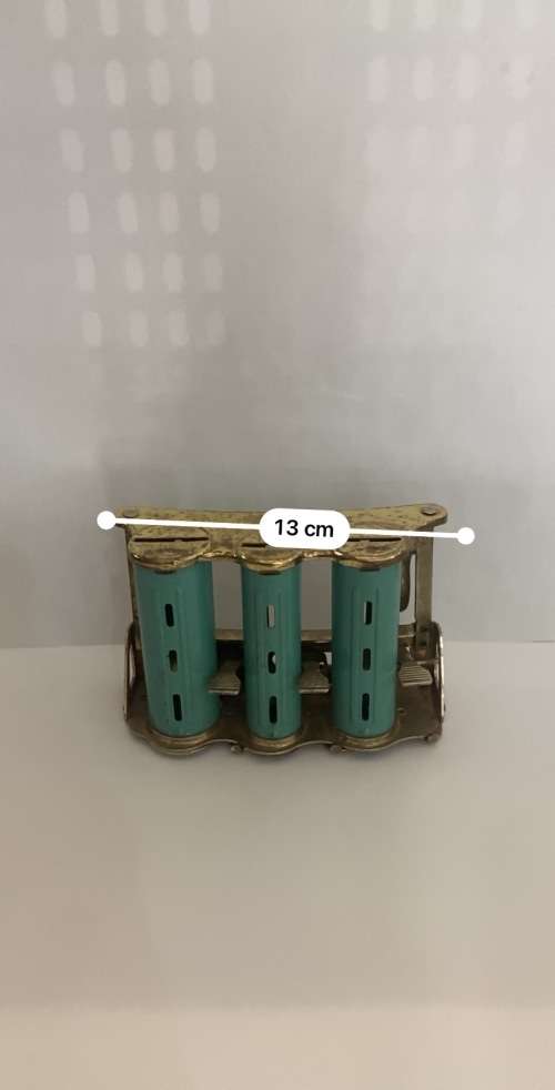 OLD TRAIN/BUS CONDUCTORS MONEY DISPENSER CASE - WORKING -