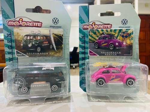 TWO MAJORETTE SEALED VOLKSWAGEN VW MODELS - BOTH ONE BID -