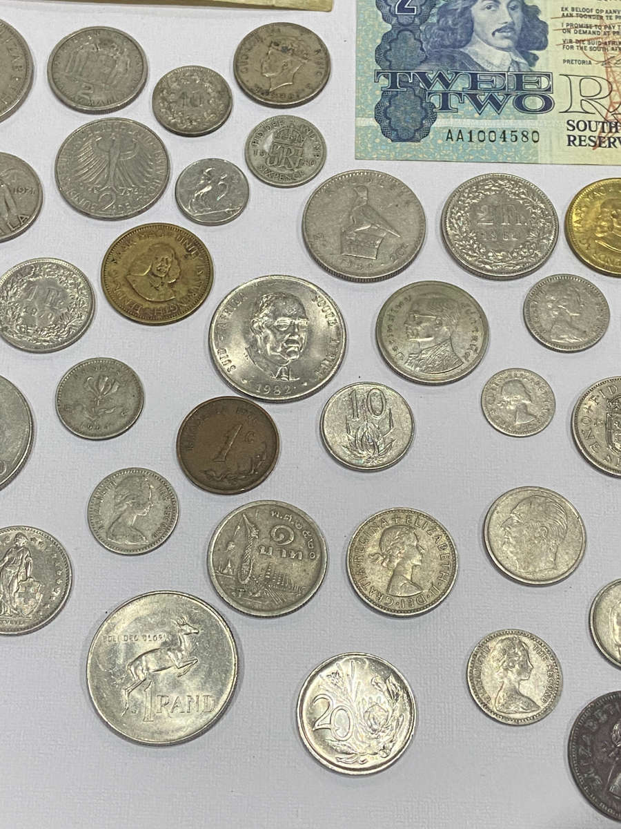 JOBLOT OLD COINS & NOTES - ALL ONE BID -