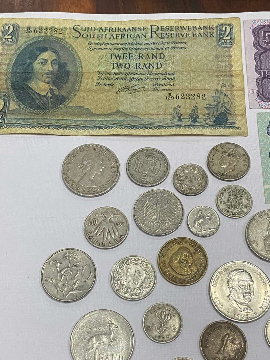 JOBLOT OLD COINS & NOTES - ALL ONE BID -