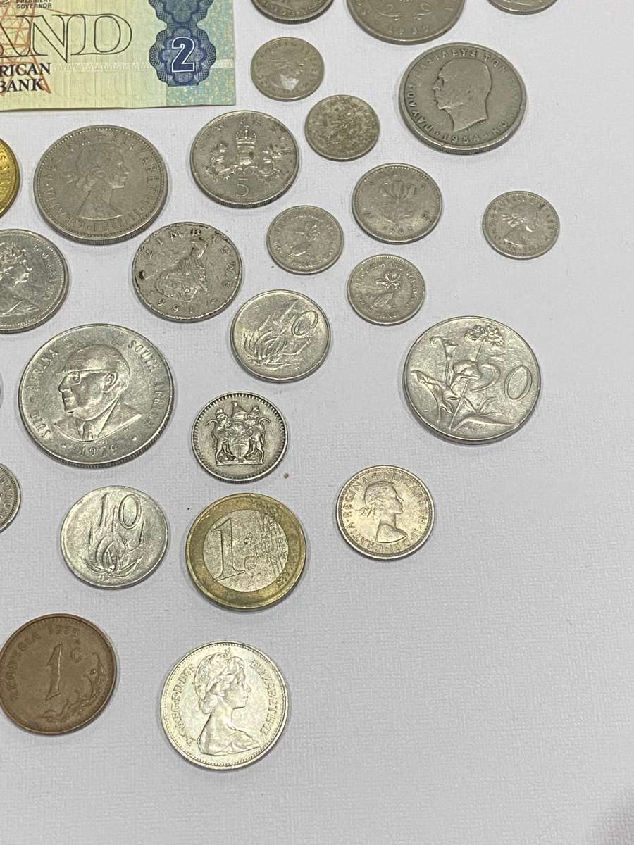JOBLOT OLD COINS & NOTES - ALL ONE BID -