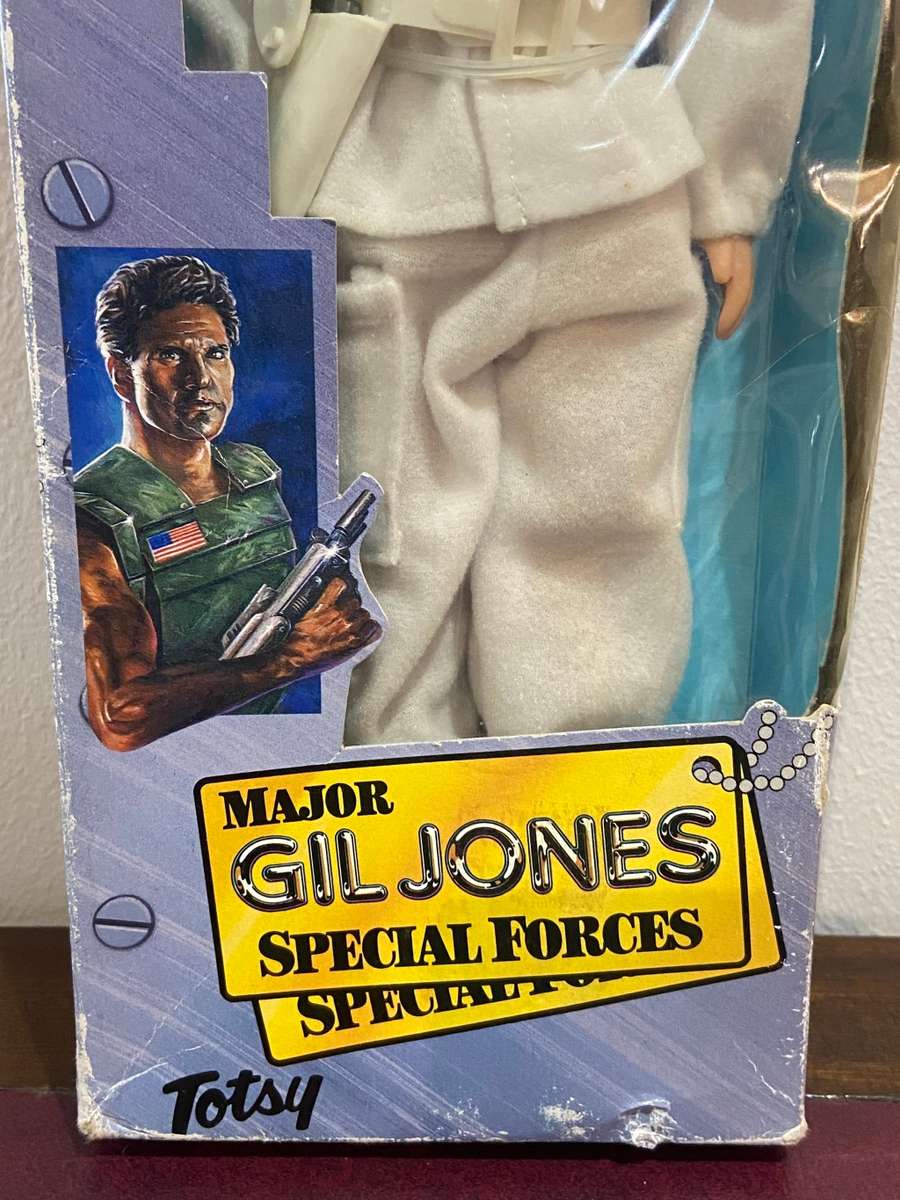 1993 TOTSY TOYS USA - MAJOR GIL JONES - SPECIAL FORCES -