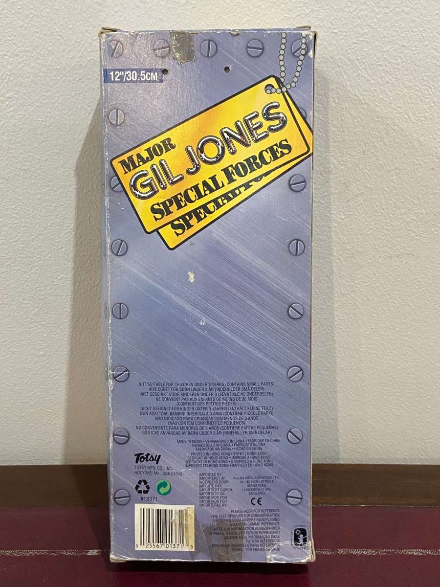 1993 TOTSY TOYS USA - MAJOR GIL JONES - SPECIAL FORCES -