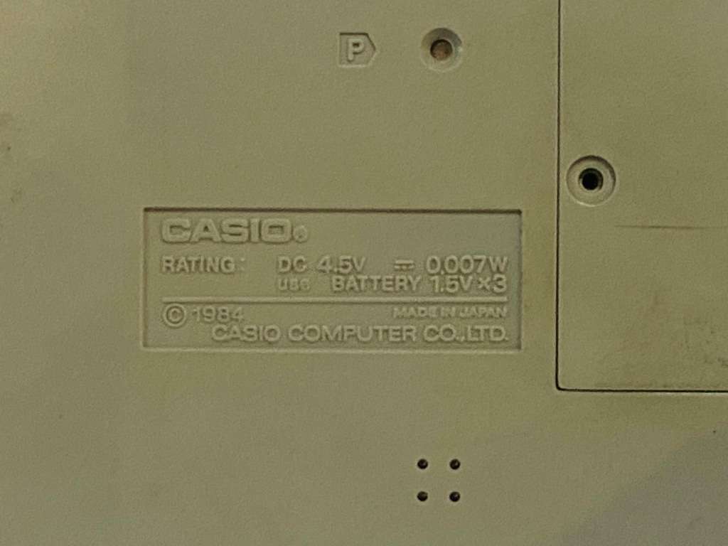 1984 CASIO CHAMPION DERBY HAND HELD GAME - WORKING - RARE 80s LCD GAME -