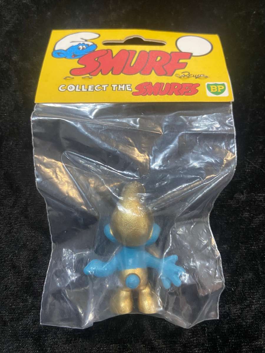 ORIGINAL 1980s PEYO BP FORECOURT SMURF - ORIGINAL PACKAGE -
