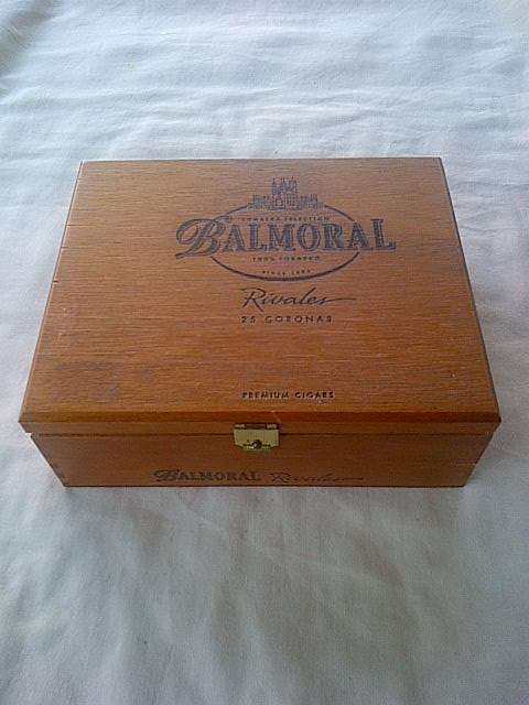 Balmoral Wooden Cigar Box ! Great find!