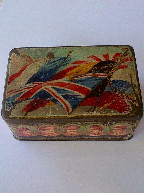 100 YEAR OLD MAZAWATTEE ONE POUND TIN - MAGNIFICENT FIND -