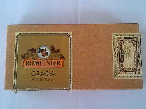 Ritmeester Wooden Cigar Box : GRACIA