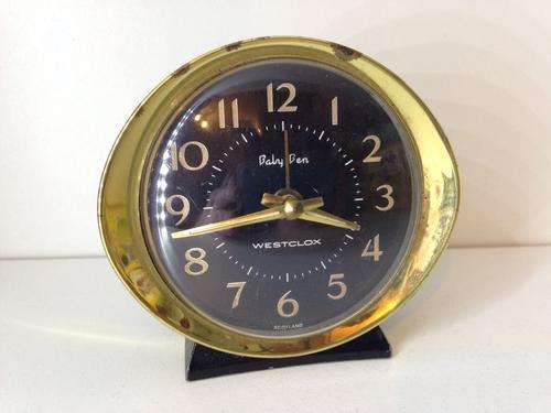 WESTCLOX - BLACK BABY BEN - MADE IN SCOTLAND