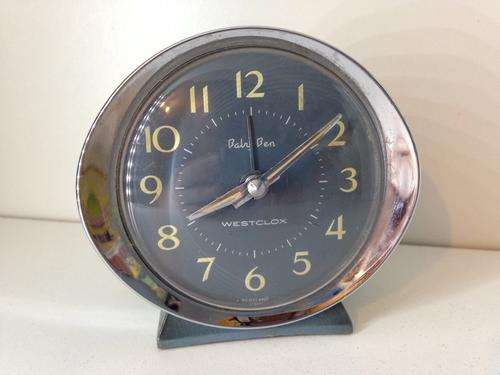 WESTCLOX - BLUE BABY BEN - MADE IN SCOTLAND