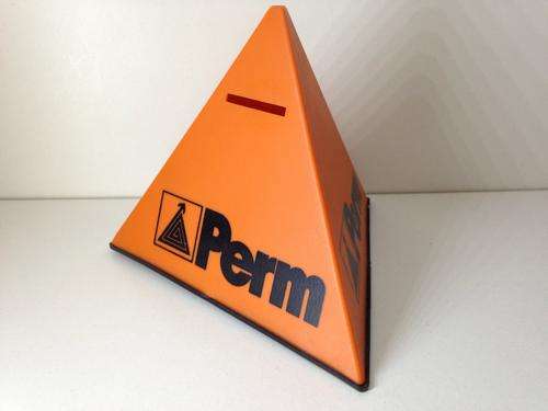 PERM SAVINGS PYRAMID - PLASTIC & GREAT FIND - BACK IN THE DAY -