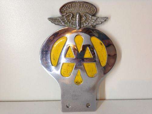 AA MOTOR BADGE - RARE BADGE -