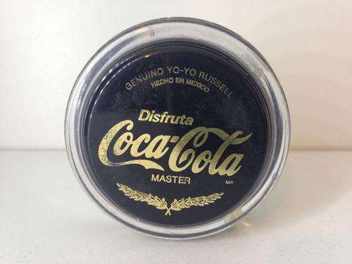 GENUINE COCA COLA RUSSELL YO YO - BLACK MASTER - GREAT FIND -
