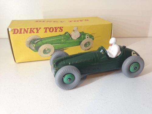 DINKY TOYS - COOPER BRISTOL RACER - MECCANO ENGLAND - WITH REPRODUCTION BOX -