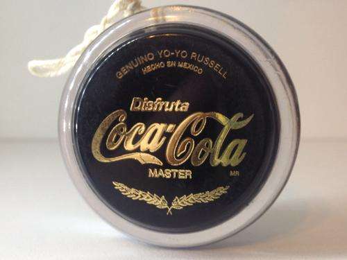 RUSSELL YO YO - BLACK MASTER COCA COLA MEXICO - AMAZING -