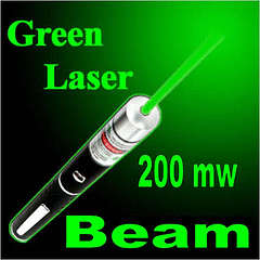 200MW GREEN LASER POINTER