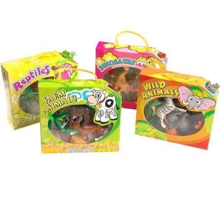 6pce PVC Animal Set (7cm)