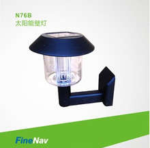 Solar Power Wall Light Fence LED Outdoor Lighting Yard Garden Lamp