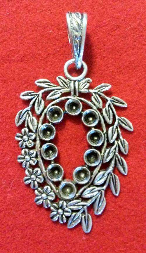 50x35mm nickel pendant