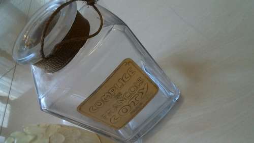 Vintage super large  coty complice de francois perfume bottle