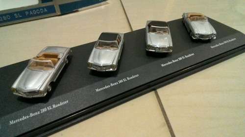 Cararama 1/72 Die cast  Box set 280 sl pagoda