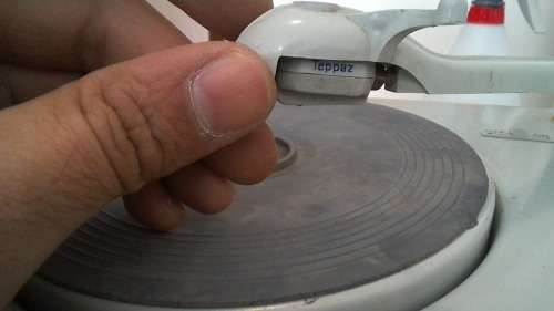 1950s Teppaz Oscar Portable 4 Speed Turntable