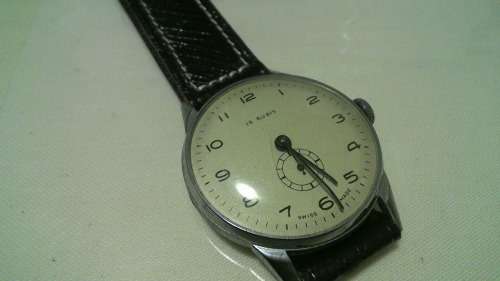 1950s 15 Rubis Swiss made Gents wristwatch