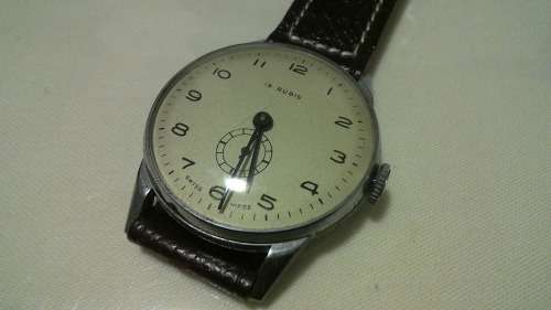 1950s 15 Rubis Swiss made Gents wristwatch
