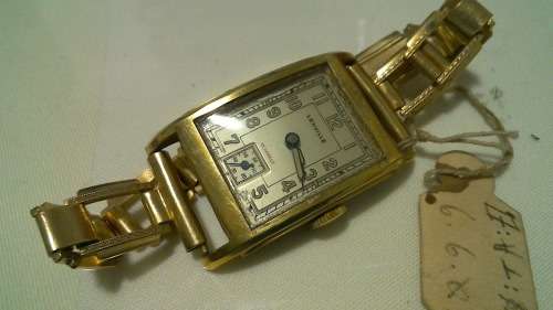 1950s lonville 15 jewels Swiss made Gents Wriswatch (RUNNING)