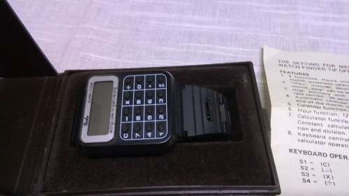 Like new Retro Gala Calculator Watch  Purchsed in 1984