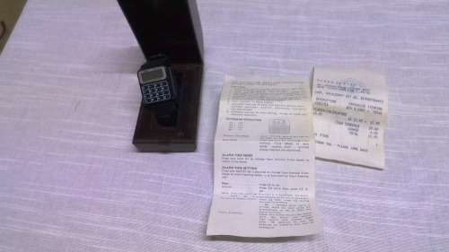 Like new Retro Gala Calculator Watch  Purchsed in 1984
