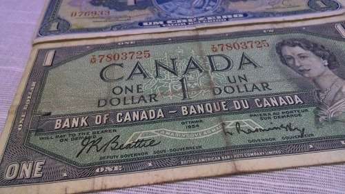 Lot of 3 older interesting International Banknotes