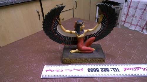 Stunning HIGH Value , Heavy & highly Detailed `Hand Painted` Cleopatara ornament Marked C2000 V