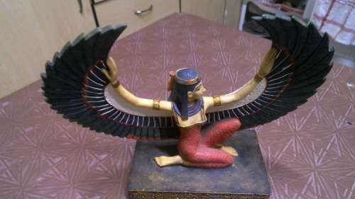 Stunning HIGH Value , Heavy & highly Detailed `Hand Painted` Cleopatara ornament Marked C2000 V