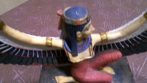 Stunning HIGH Value , Heavy & highly Detailed `Hand Painted` Cleopatara ornament Marked C2000 V