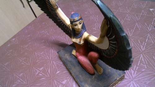 Stunning HIGH Value , Heavy & highly Detailed `Hand Painted` Cleopatara ornament Marked C2000 V