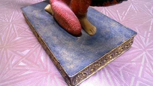 Stunning HIGH Value , Heavy & highly Detailed `Hand Painted` Cleopatara ornament Marked C2000 V