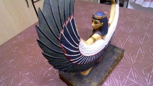 Stunning HIGH Value , Heavy & highly Detailed `Hand Painted` Cleopatara ornament Marked C2000 V