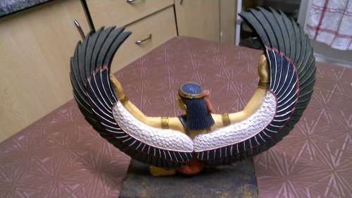 Stunning HIGH Value , Heavy & highly Detailed `Hand Painted` Cleopatara ornament Marked C2000 V