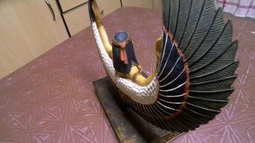 Stunning HIGH Value , Heavy & highly Detailed `Hand Painted` Cleopatara ornament Marked C2000 V