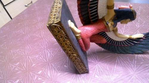 Stunning HIGH Value , Heavy & highly Detailed `Hand Painted` Cleopatara ornament Marked C2000 V