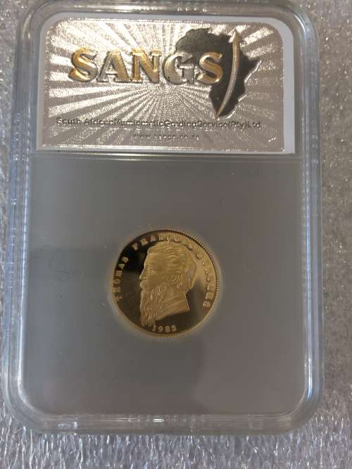 1983 Limited Edition 1/4 Ounce Burgers Pond Gold Medallion