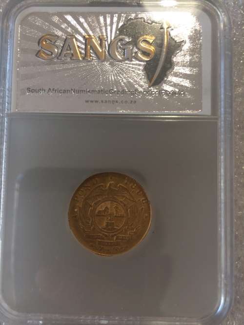 1898 ZAR Pond "99" OVERSTAMP