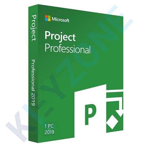 Microsoft Project Professional 2019 (Pro Retail Version)