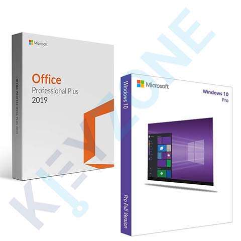 Microsoft Office Pro Plus 2019 + Windows 10 Professional | Combo Deal
