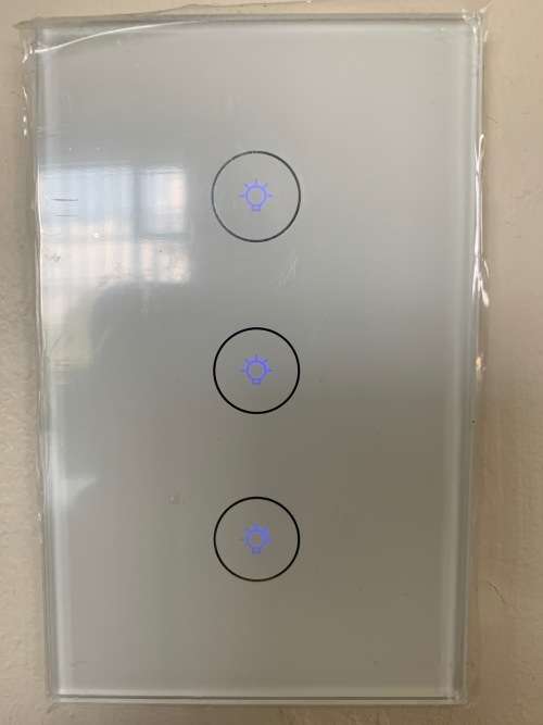 Smart Wi-Fi Light Switch  3 Gang- Now with 2 way switching -works with Alexa