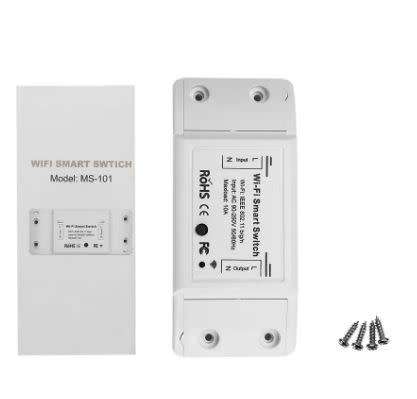 WiFi Smart Light Switch Universal Breaker Timer Smart Life APP Wireless Remote Works With Alexa