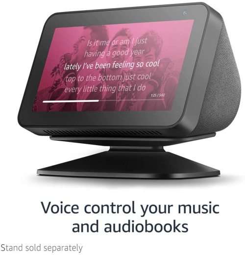 Echo Show 5 -- Smart display with Alexa  stay connected with video calling - Charcoal